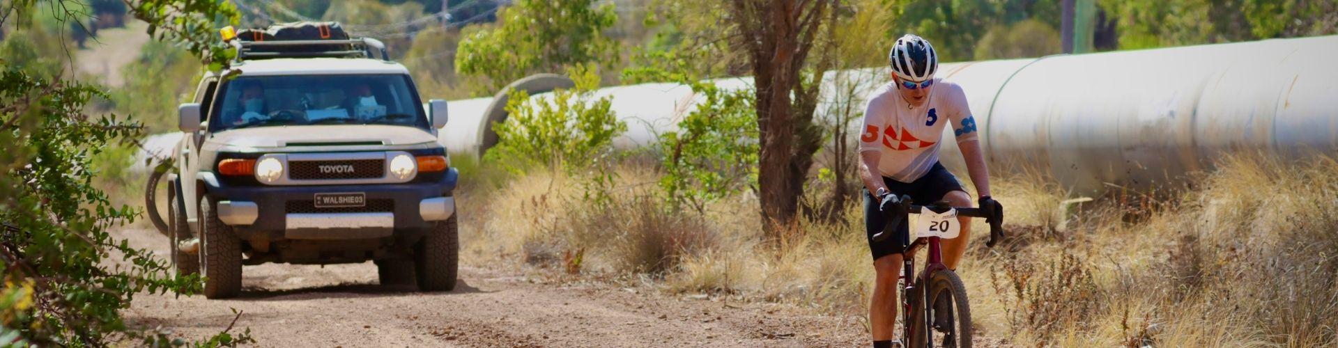 Big Yellow Pipeline Challenge - Participant on Track